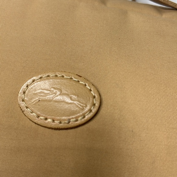 Longchamp Large Double Handle Clutch Zipper Nylon Dopp Bag Made in France - Picture 4 of 14